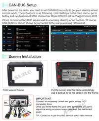 9" Android 13 CarPlay Radio Stereo For 2-Din Citroen Relay Fiat Ducato Peugeot Boxer 2007-2023 GPS Navi WIFI BT FM DSP