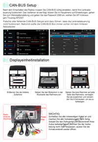 Für VW Touareg 7L6 7L7 7LA Bj. 2002-2009 Android Autoradio Navi Wireless CarPlay
