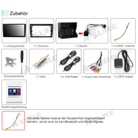 9’‘ Android 12 Autoradio Für Ford Transit Bus S-Max Focus Kuga 2+32G Fusion GPS Navi