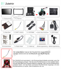 2+32GB 9‘’ Carplay Android 12 Radio Navi GPS für Mercedes BENZ A/B Vito Viano Sprinter W639 W245