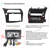 9'' 2+32GB Android 12 Navi Wireless Carplay Für Honda Civic 2006-2011 Fließheck DSP