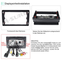 9’‘ Android 12 Autoradio Für Ford Transit Bus S-Max Focus Kuga 2+32G Fusion GPS Navi