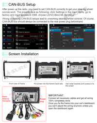 9'' 2+32G Carplay Android Auto Radio Navi GPS for Mercedes Benz A/B Sprinter W639 W245 Android 12
