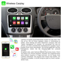 9’‘ Android 12 Autoradio Für Ford Transit Bus S-Max Focus Kuga 2+32G Fusion GPS Navi
