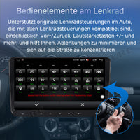 9 Zoll 2+64GB Android 14 Autoradio für VW Passat B6 B7 CC/Polo MK5 6/Golf 5 6 Plus/Tiguan/Touran/Sharan/EOS/Beetle, 1280HD IPS Touchscreen GPS-Navigation kabelloses CarPlay Android Auto Bluetooth 5.0 Wi-Fi DSP FM RDS USB