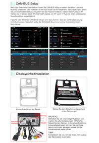 9'' Android 12 CarPlay 1280p GPS Navi für Autoradio Chrysler 300 300C 2005-2010