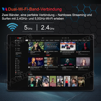 13,1 Zoll 8-Kern 4+64GB Autoradio für VW Crafter/Mercedes-Benz Sprinter/Dodge Sprinter/Freightliner Sprinter, Android 14 2K IPS Touchscreen kabelloses CarPlay Android Auto GPS-Navigation Rückfahrkamera Bluetooth Wi-Fi DSP FM RDS 4G LTE