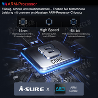 13,1 Zoll 8-Kern 4+64GB Autoradio für 2-Din Fiat Ducato/Peugeot Boxer/Citroen Jumper ll/Citroen Relay, Android 14 2K IPS Touchscreen Rückfahrkamera kabelloses CarPlay Android Auto GPS-Navigation Bluetooth 5.0 Wi-Fi 4G LTE DSP FM RDS USB Lenkradsteuerung