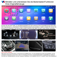12,3 Zoll 8-Kern 4+64GB Autoradio für Hochkonfigurationsversionen (MIT OEM-Maus) von AUDI A4/S4 B8 (2009-2016), AUDI RS4 B8 (2012-2015), Android 14 2K QLED IPS Touchscreen kabelloses CarPlay Android Auto GPS-Navigation Bluetooth Wi-Fi 4G LTE DSP FM RDS