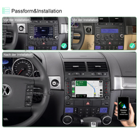 7" 1280*720 Android 11 Octa-Core DVD GPS Navigation Autoradio Car Radio 3GB RAM 32GB ROM for VW Touareg Multivan T5 Wireless Carplay Android Auto DSP BT Wifi