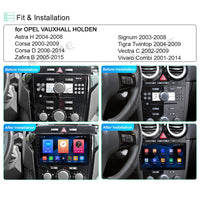 9" Wireless Carplay Android Auto 1280*720P 2GB RAM 32GB ROM DSP Auto GPS Navigation Car Radio for Opel Astra H 2004-2008 Zafira 2005-2015