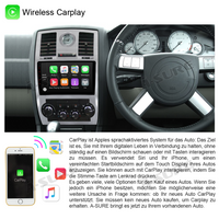 9" Android 2GB RAM+32GB ROM Autoradio Navigation GPS for Chrysler 300 300C 2005-2010 Unterstützt Wireless Carplay Android Auto 1280x720 Pixel Bluetooth DSP Wifi SWC RDS USB