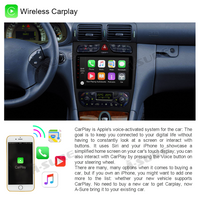 9" 2+32GB Android Autoradio DSP GPS Navi Car Radio with Wireless Carplay Android Auto for Mercedes-Benz C-Class W203 2000 2001 2002 2003 2004, Support DSP Wifi Bluetooth 1280x720P Display USB SWC