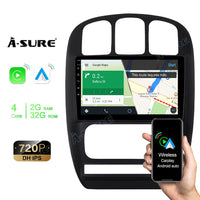 10.1" Android 2GB RAM+32GB ROM Autoradio Navigation GPS Head Unit for Chrysler Town & Country (2001-2007); Dodge Grand Caravan (2001-2007) Support Wireless Carplay Android Auto 1280x720 Pixel Bluetooth DSP Wifi SWC RDS USB