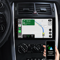 9" 2+32GB Android Autoradio DSP GPS Navi Car Radio with Wireless Carplay Android Auto for Mercedes-Benz M-Class ML-Class W164 (2005–2011), Support DSP Wifi Bluetooth 1280x720P Display USB SWC