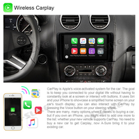 9" 2+32GB Android Autoradio DSP GPS Navi Car Radio with Wireless Carplay Android Auto for Mercedes-Benz M-Class ML-Class W164 (2005–2011), Support DSP Wifi Bluetooth 1280x720P Display USB SWC
