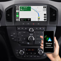 9" ANDROID AUTORADIO WITH 2GB+32GB NAVIGATION FOR OPEL VAUXHALL INSIGNIA 2008 2009 2010 2011 2012, SUPPORT WIRELESS CARPLAY ANDROID AUTO WIFI BLUETOOTH GPS DSP