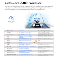 Android 10 Carplay&Android Auto DVD GPS 4G RAM 64GB ROM Autoradio Radio Für Benz A/B W169 W245 VW Crafter