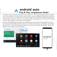 Android 10 Carplay&Android Auto DVD GPS 4G RAM 64GB ROM Autoradio Radio Für Benz A/B W169 W245 VW Crafter