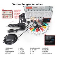 Android 10 Carplay&Android Auto DVD GPS 4G RAM 64GB ROM Autoradio Radio Für Benz A/B W169 W245 VW Crafter