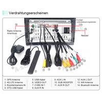 8-Kern 6+128G Android 11 Autoradio Wireless Carplay GPS Navi für VW Passat B7 CC