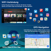 10,1 Zoll 2+64GB Android 14 Autoradio für Renault Master 2019–2023, Opel Movano B 2019–2021, Nissan NV400 2019–2023, kabelloses CarPlay Android Auto GPS-Navigation Bluetooth Wi-Fi DSP FM RDS 1280x800 Touchscreen