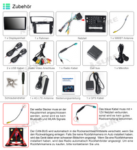 4+64GB Android 13 Autoradio Octa-Core Navi für VW Golf 7 Golf yl Schwarz 4G LTE WIFI ChatGPT DSP