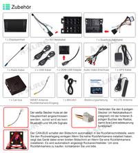 9" Android 13 Autoradio 4+64GB 8-Kern Navi für OPEL VAUXHALL HOLDEN CarPlay ChatGPT WIFI 4G GPS