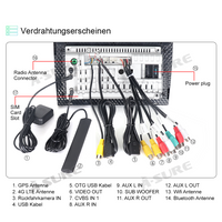 4G LTE SIM 4+64GB Android 11 Navi Autoradio GPS Für BMW 5er E39 X5 E53 M5 DAB+