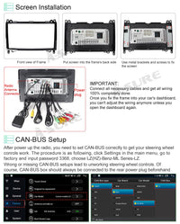 9" Android 11 Car Radio for Mercedes Benz A/B Viano Vito Sprinter W169 W245 W906, 2+32GB, Wireless CarPlay Android Auto