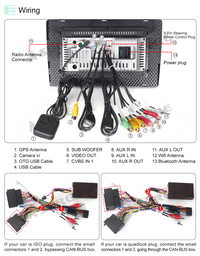 A-Sure 9" Android 11 2GB RAM 32GB ROM GPS Navi Car Radio with Wireless Carplay Android Auto for Audi A4 S4 RS4