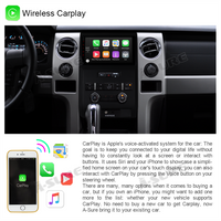 9" 2GB RAM+32GB ROM GPS Navi Car Radio for Ford F-150 2009-2012 Support Wireless Carplay Android Auto USB Wifi