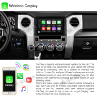 Apple CarPlay 2+32G Android Car Navi GPS Radio for Toyota Tundra XK50 2014-2021