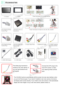 Apple CarPlay 2+32G Android Car Navi GPS Radio for Toyota Tundra XK50 2014-2021
