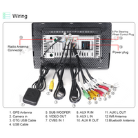 10" HD Android 11 Car Stereo Radio for Toyota Highlander 2014-2019 work with JBL