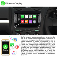 7 2+32GB Wireless Carplay & Android Auto 11 GPS Navi Car Radio for VW
