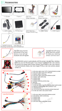 10" HD Android 11 Car Stereo Radio for Toyota Highlander 2014-2019 work with JBL