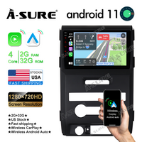 9" 2GB RAM+32GB ROM GPS Navi Car Radio for Ford F-150 2009-2012 Support Wireless Carplay Android Auto USB Wifi