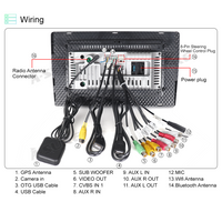 9" Android 12 Autoradio für Opel Mokka X 2017-2019 Touchscreen Sat NAV Stereo Multimedia-Player kabellos Carplay Bluetooth FM USB
