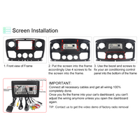 9" 2+32GB Android 13 CarPlay Autoradio für Opel Movano B Renault Master Nissan NV400 2010-2018 GPS Navi Android Auto Bluetooth WIFI USB DSP