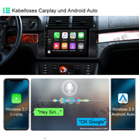 4+64GB Android 13 CarPlay Autoradio 8-Kern Für BMW E53 E53 X5 E39 GPS WIFI BT 4G LTE DSP RDS