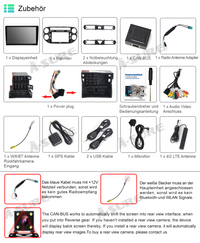 8 Kerne 4+64GB Android 14 CarPlay GPS Autoradio Für VW Tiguan 5N Golf Plus Unterstützung 4G LTE Bluetooth WiFi DAB+ USB DSP FM RDS Rückfahrkamera Lenkradsteuerung