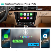 4+64GB Android 13 CarPlay GPS Autoradio für BMW E90 E91 E92 3er 8-Kern 4G-LTE WIFI BT DSP USB