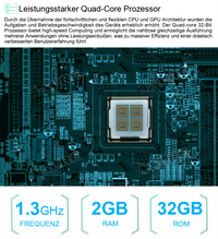 9" 2+32GB Android 13 GPS Navi Autoradio für VW Sharan ll Seat Alhambra MK2 ab 2010 Kabelloses CarPlay Android Auto Bluetooth WIFI DSP RDS 1280HD Touchscreen