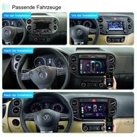 2+32GB Android 13 CarPlay GPS Autoradio Für VW Tiguan 5N Golf Plus Unterstützung USB DSP RDS BT WIFI DAB