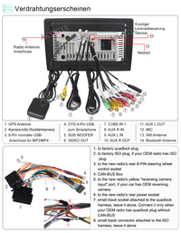 9" Android 13 Kabellos CarPlay 2+32GB Autoradio für VW Golf Plus 2004-2013 Tiguan 2007-2016 WIFI Bluetooth GPS DSP USB DAB+