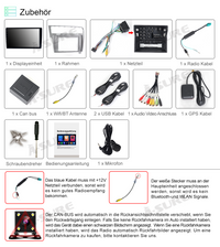 10.1" Android 13 Kabellos CarPlay 2+32GB Autoradio für VW Golf 7 Golf Vll WIFI Bluetooth GPS DAB+ RDS DSP USB FM