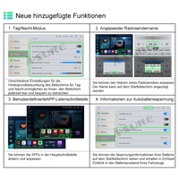 8-core 4+64GB Android 14 GPS Navi Car Radio for VW Sharan ll Seat Alhambra MK2 (from 2010) Wireless CarPlay Android Auto 4G LTE Bluetooth WIFI DSP RDS 1280HD