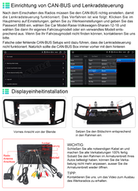 8-core 4+64GB Android 14 GPS Navi Car Radio for VW Sharan ll Seat Alhambra MK2 (from 2010) Wireless CarPlay Android Auto 4G LTE Bluetooth WIFI DSP RDS 1280HD