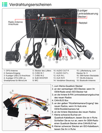8-core 4+64GB Android 14 GPS Navi Car Radio for VW Sharan ll Seat Alhambra MK2 (from 2010) Wireless CarPlay Android Auto 4G LTE Bluetooth WIFI DSP RDS 1280HD